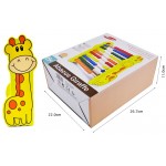 Numaratoare haioasa  Abacus Giraffe - socotitoare abac din lemn, model de girafa AcoolToy